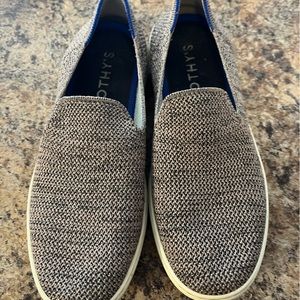 Rothy's Brown Knit Slip-On Sneakers